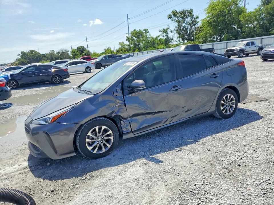 2019 Toyota Prius VIN JTDKARFU7K3070083 COPART salvage auction — SIDE, Fl - Cert Of Title Slvg Rebuildable, sold $3,400 on 2026-07-31 (photo 1)