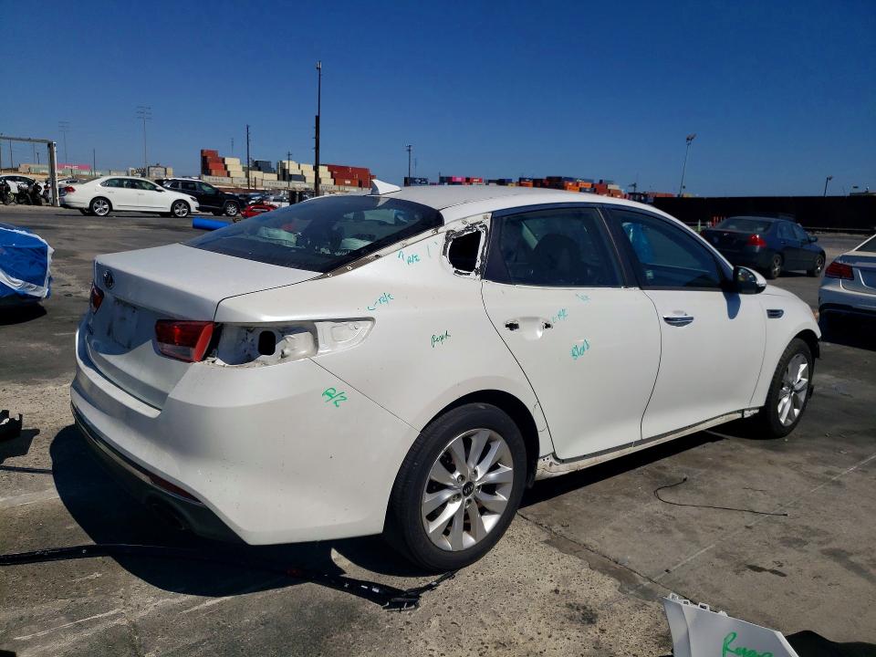 2016 Kia Optima VIN 5XXGT4L39GG067465 COPART salvage auction — STRIPPED, Ca - Salvage Certificate, sold $550 on 2026-07-15 (photo 3)