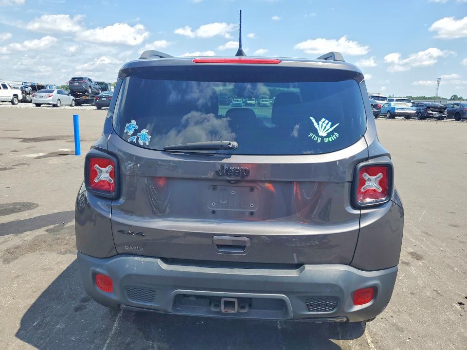 2020 Jeep Renegade VIN ZACNJBBB7LPL06329 COPART salvage auction — FRONT END, Fl - Cert Of Title Slvg Rebuildable, sold $2,900 on 2026-08-19 (photo 6)