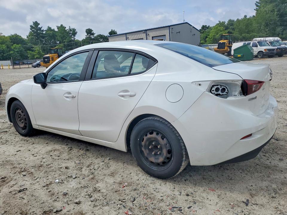 2016 Mazda 3 VIN JM1BM1T73G1296373 COPART salvage auction — REAR END, Ma - Cert Of Title-Reconstrctd Coll, sold $1,850 on 2026-07-27 (photo 2)