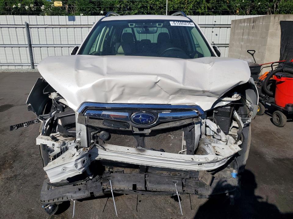 2021 Subaru Forester VIN JF2SKAUC4MH450983 COPART salvage auction — FRONT END, Ca - Salvage Certificate, sold $850 on 2026-07-28 (photo 5)