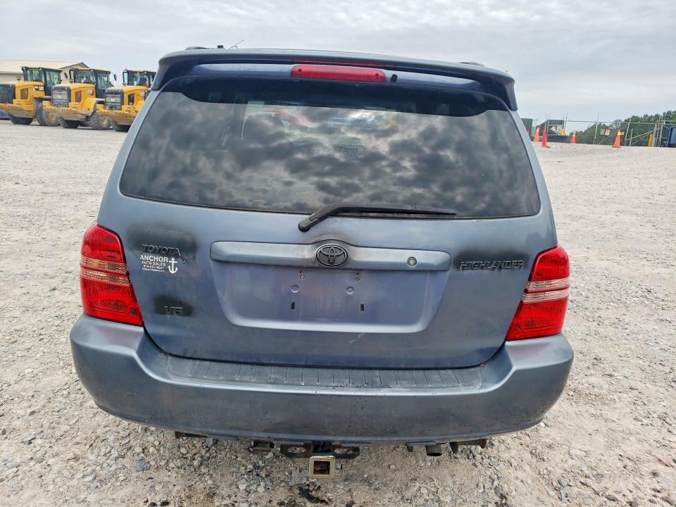 2003 Toyota Highlander VIN JTEGF21A730092336 COPART salvage auction — NORMAL WEAR, Va - Certificate Of Title, sold $175 on 2026-07-30 (photo 6)
