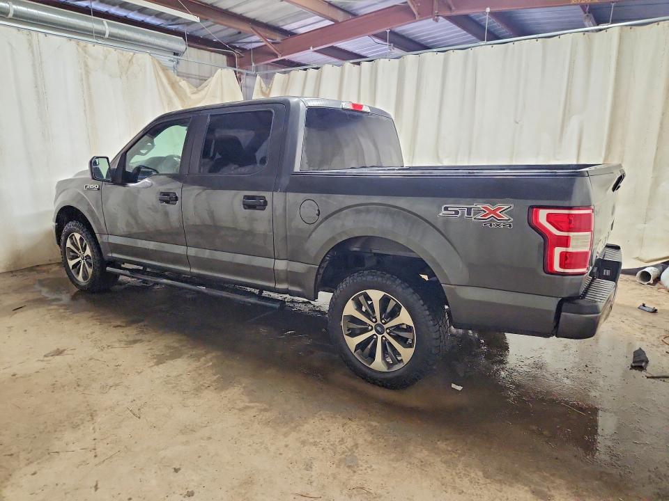 2019 Ford F-150 lightning VIN 1FTEW1E57KKE33966 COPART salvage auction — MINOR DENT/SCRATCHES, Tx - Certificate Of Title, sold $8,700 on 2026-07-30 (photo 2)