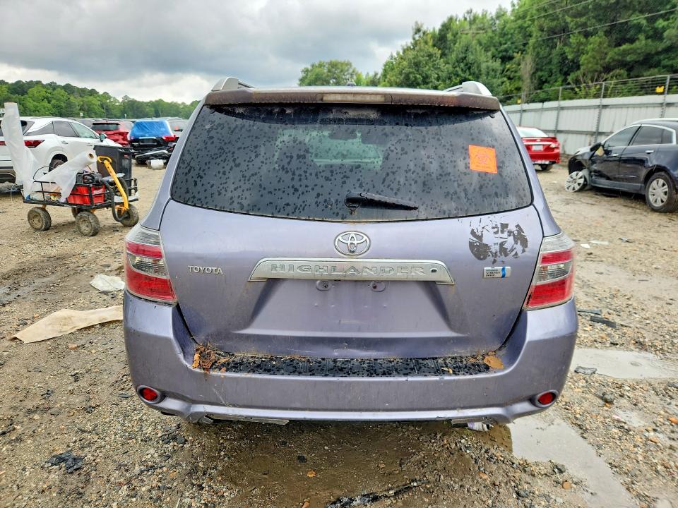 2008 Toyota Highlander hybrid VIN JTEEW44A382021385 COPART salvage auction — MECHANICAL, Va - Certificate Of Title, sold $1,000 on 2026-07-14 (photo 6)