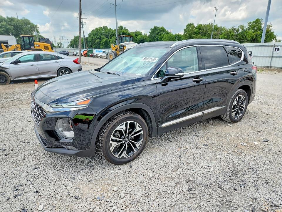 2020 Hyundai Santa fe VIN 5NMS53AA9LH248917 COPART salvage auction — MINOR DENT/SCRATCHES, Oh - Certificate Of Title (P), sold $8,600 on 2026-07-22 (photo 1)