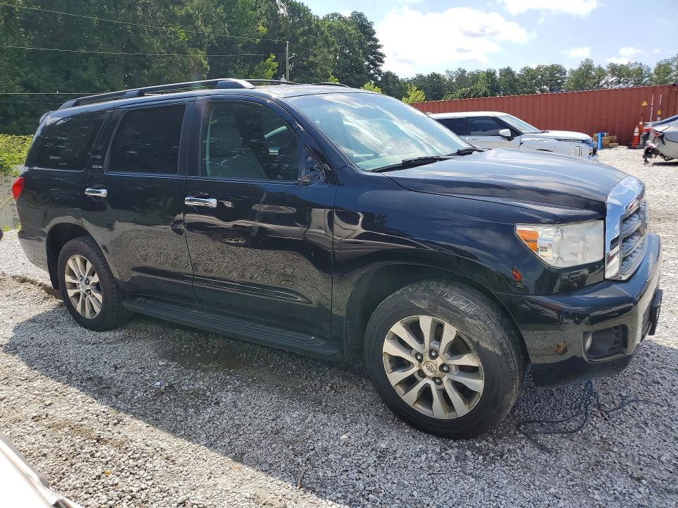 2010 Toyota Sequoia VIN 5TDJW5G13AS027884 COPART salvage auction — SIDE, GA - CERTIFICATE OF TITLE, sold $2,100 on 2026-07-13 (photo 4)