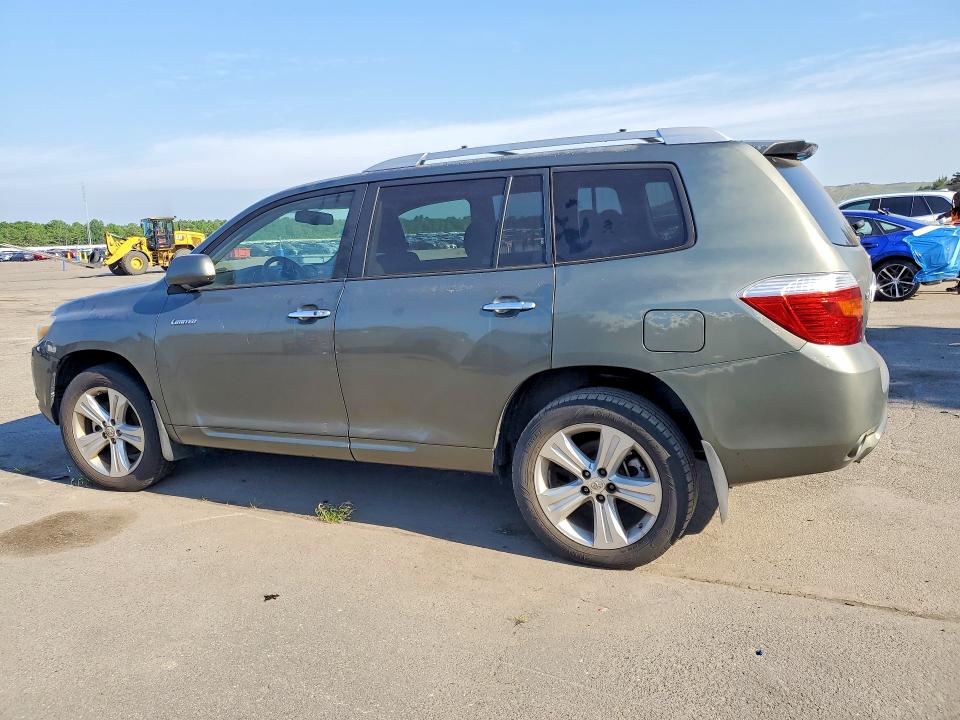2008 Toyota Highlander VIN JTEES42A782040990 COPART salvage auction — UNDERCARRIAGE, NY - CERTIFICATE OF TITLE, sold $80 on 2026-07-22 (photo 2)