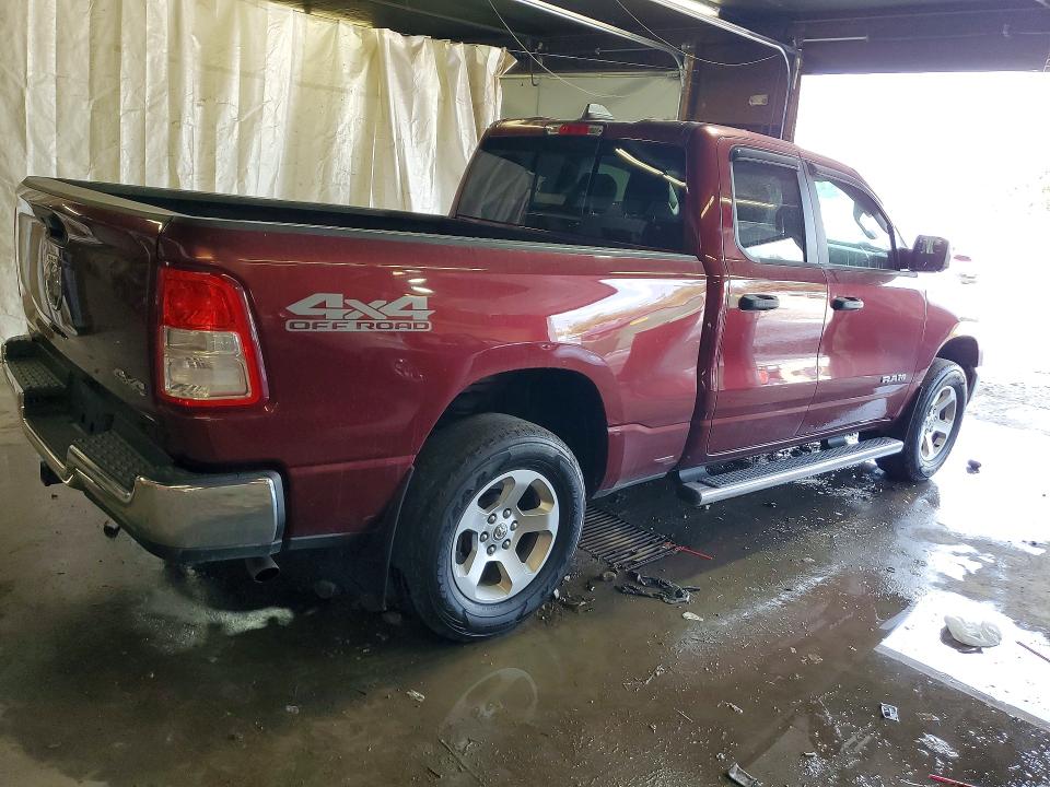 2019 Ram 1500 VIN 1C6SRFCT6KN583727 COPART salvage auction — MINOR DENT/SCRATCHES, Pa - Cert Of Title (P), sold $10,500 on 2026-09-01 (photo 3)