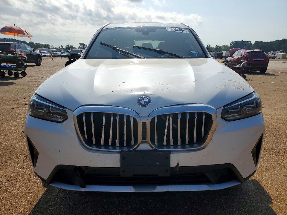 2024 BMW X3 VIN 5UX43DP00R9V22558 COPART salvage auction — ROLLOVER, Tx - Salvage Vehicle Title, sold $7,000 on 2026-07-13 (photo 5)