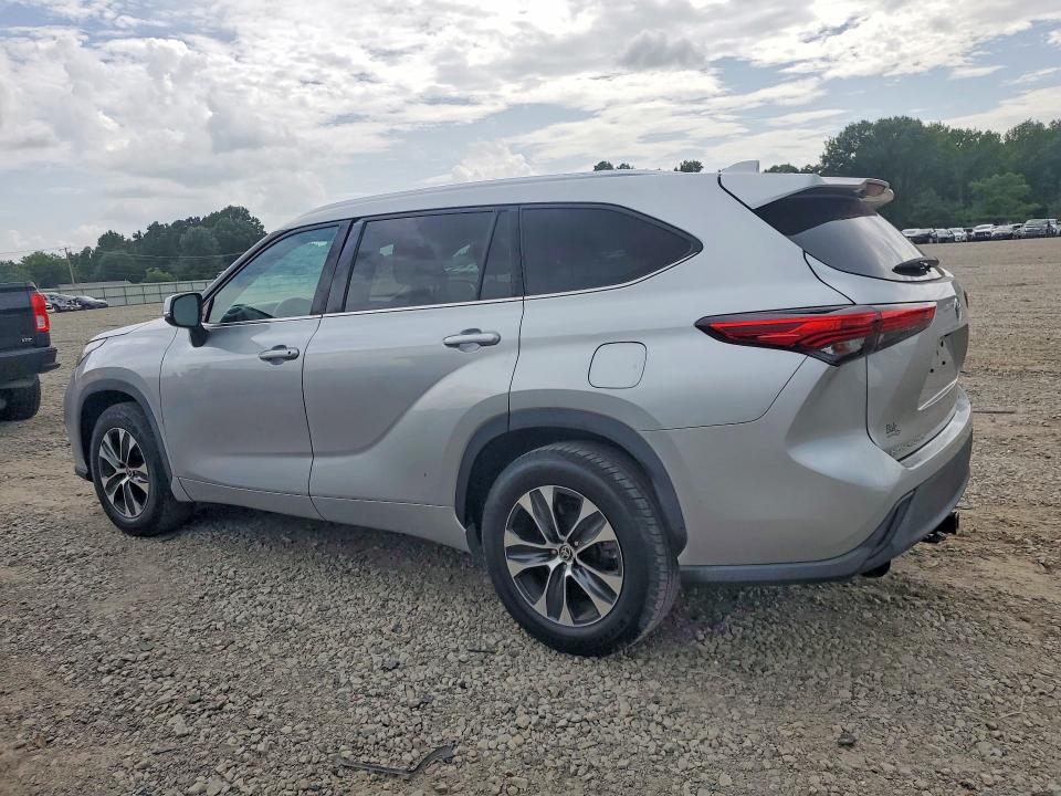 2020 Toyota Highlander VIN 5TDGZRAH5LS500220 COPART salvage auction — MINOR DENT/SCRATCHES, Ar - Certificate Of Title (P), sold $17,300 on 2026-07-28 (photo 2)