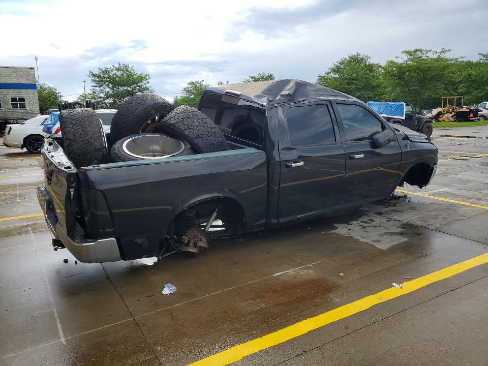 2009 Dodge Ram 1500 VIN 1D3HB13PX9S767102 COPART salvage auction — ROLLOVER, Ky - Cert Of Title-Salvage, sold $550 on 2026-08-03 (photo 3)