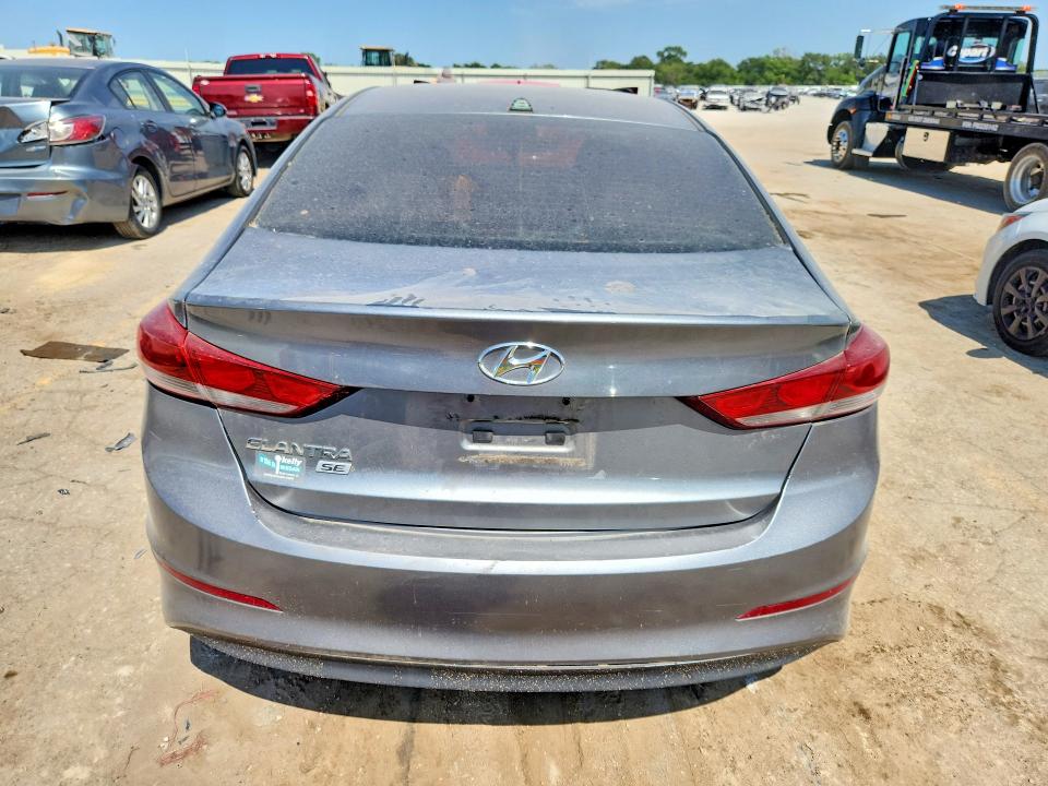 2017 Hyundai Elantra VIN KMHD74LF6HU152725 COPART salvage auction — MINOR DENT/SCRATCHES, Mt - Cert Of Title-Rebuilt Salvage, sold $725 on 2026-07-29 (photo 6)