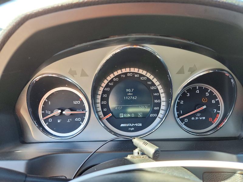 2009 Mercedes-benz C class VIN WDDGF77X79F220423 COPART salvage auction — FRONT END, Ca - Dis/Dlr/Exp Only Clean Title, sold $8,500 on 2026-07-23 (photo 9)