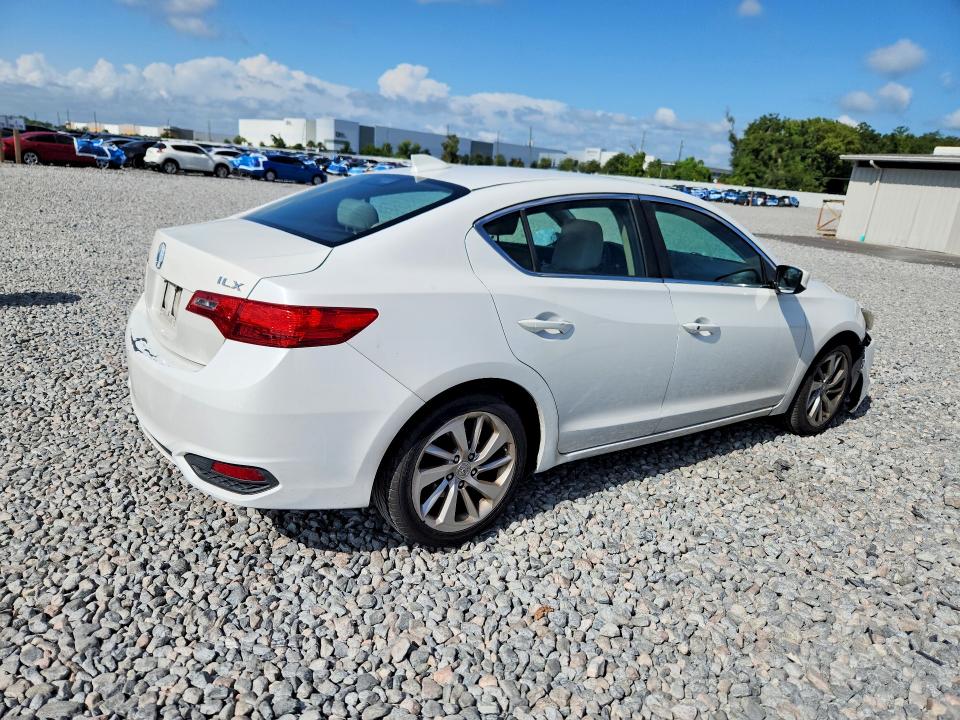 2017 Acura Ilx VIN 19UDE2F72HA004884 COPART salvage auction — FRONT END, FL - CERT OF TTL-REBUILT&SLVG RBLD, sold $1,750 on 2026-07-28 (photo 3)