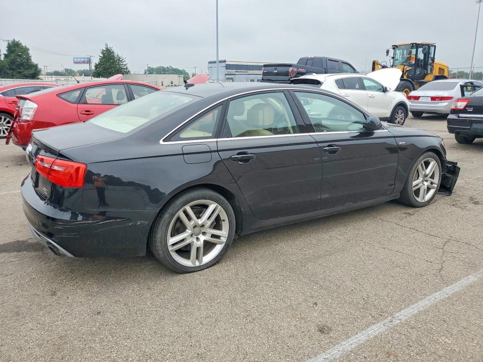 2014 Audi A6 VIN WAUHGAFC3EN138158 COPART salvage auction — FRONT END, OH - CERT OF TITLE-REBUILT SALVAGE, sold $1,700 on 2026-08-25 (photo 3)