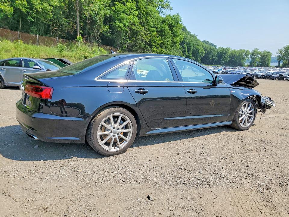 2018 Audi A6 VIN WAUG3AFC9JN068747 COPART salvage auction — FRONT END, Ny - Mv-907A Salvage Certificate, sold $2,850 on 2026-07-19 (photo 3)