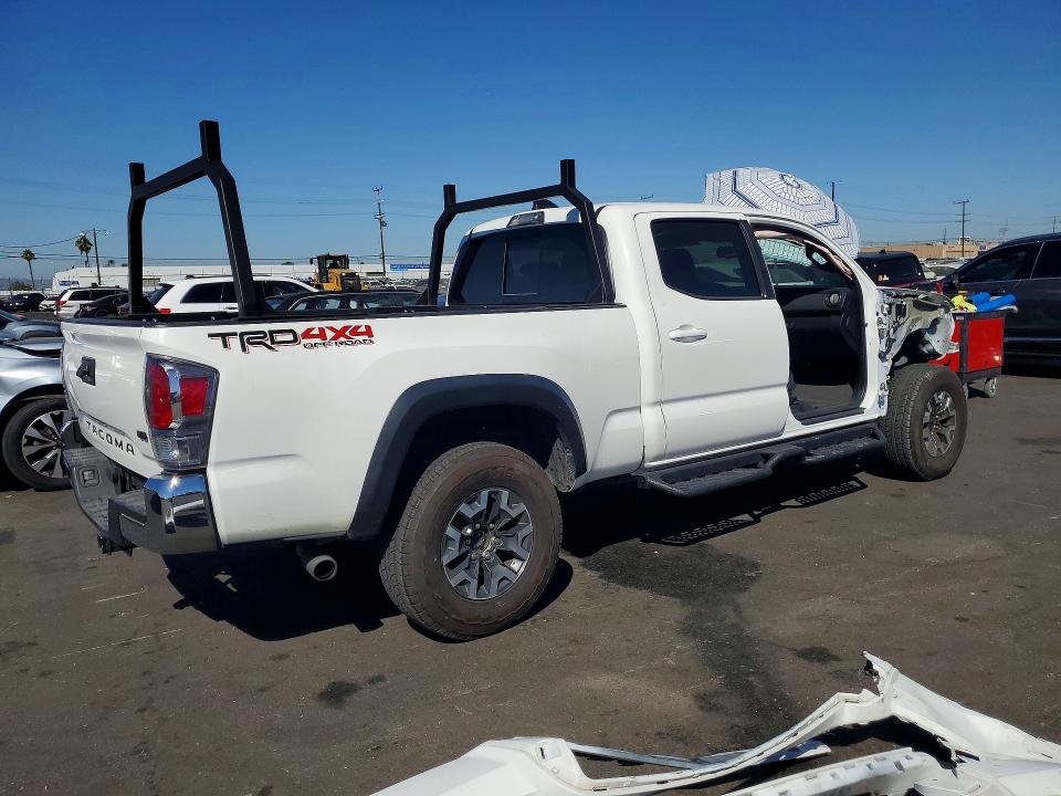 2023 Toyota Tacoma VIN 3TMDZ5BNXPM156194 COPART salvage auction — FRONT END, Ca - Salvage Certificate, sold $13,000 on 2026-08-24 (photo 3)