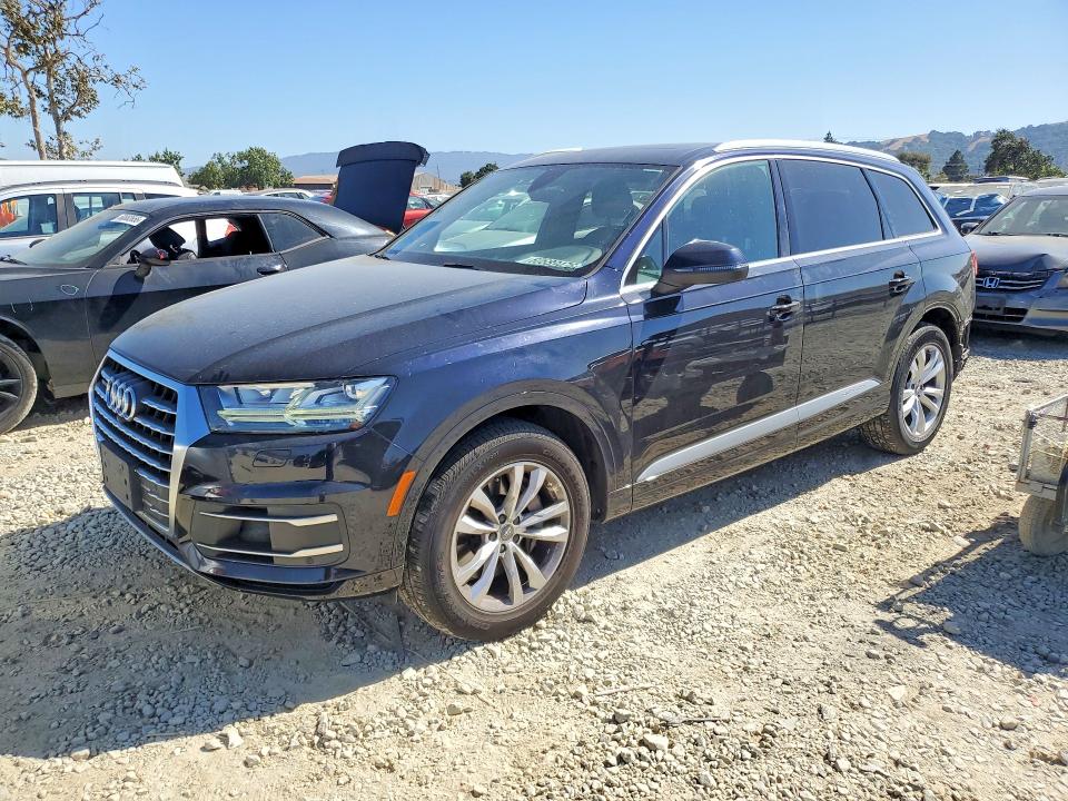 2017 Audi Q7 VIN WA1LAAF72HD026103 COPART salvage auction — REAR END, Ca - Salvage Certificate, sold $6,900 on 2026-07-21 (photo 1)