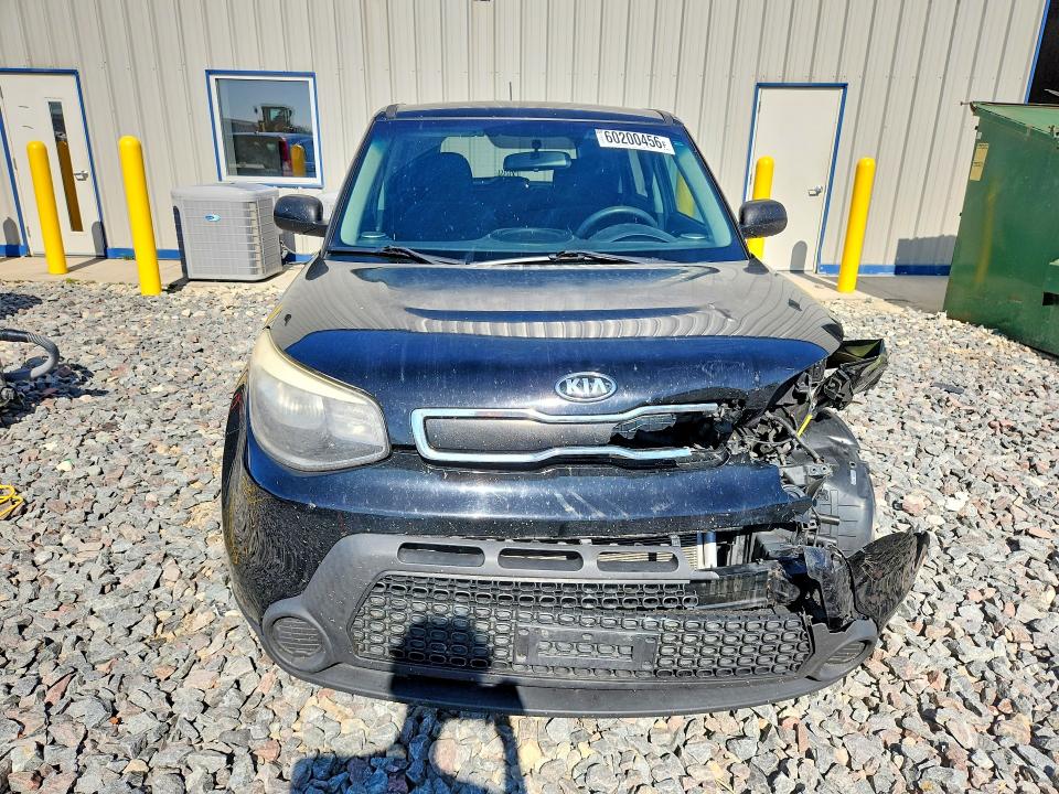 2014 Kia Soul VIN KNDJN2A26E7096202 COPART salvage auction — FRONT END, Wi - Certificate Of Title, sold $500 on 2026-07-20 (photo 5)