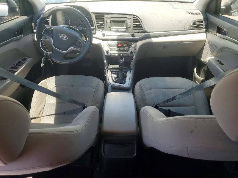 2017 Hyundai Elantra VIN 5NPD74LF6HH152495 COPART salvage auction — REAR END, Ca - Salvage Certificate, sold $225 on 2026-07-24 (photo 8)