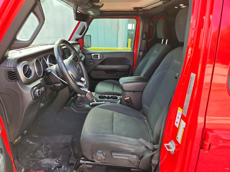 2019 Jeep Wrangler unlimited VIN 1C4HJXEN8KW511307 COPART salvage auction — MINOR DENT/SCRATCHES, TX - CERTIFICATE OF TITLE, sold $14,600 on 2026-07-28 (photo 7)