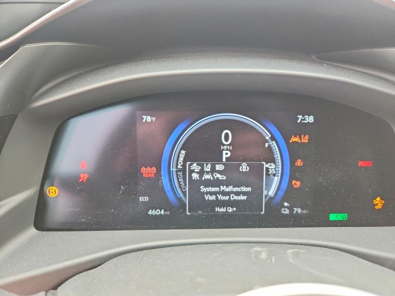 2025 Lexus Rz VIN JTJAAAAB7SA030422 COPART salvage auction — SIDE, NJ - CERT OF TITLE-SALVAGE, sold $14,400 on 2026-08-24 (photo 9)