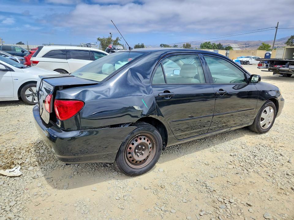 2007 Toyota Corolla VIN 1NXBR30EX7Z839325 COPART salvage auction — REAR END, Ca - Salvage Certificate, sold $950 on 2026-07-09 (photo 3)