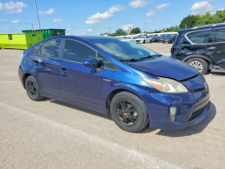 2012 Toyota Prius VIN JTDKN3DU0C1525955 COPART salvage auction — FRONT END, Ok - Cert Of Title-Rebuilt, sold $1,150 on 2026-07-27 (photo 4)