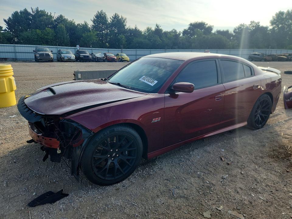 2018 Dodge Charger VIN 2C3CDXGJ1JH253340 — COPART salvage auction photo