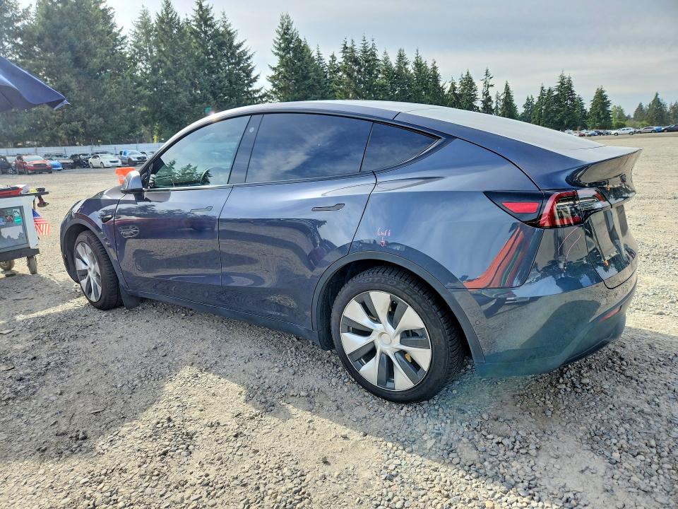 2021 Tesla Model y VIN 5YJYGAEE0MF146298 COPART salvage auction — FRONT END, Wa - Bill Of Sale, sold $8,200 on 2026-07-31 (photo 2)