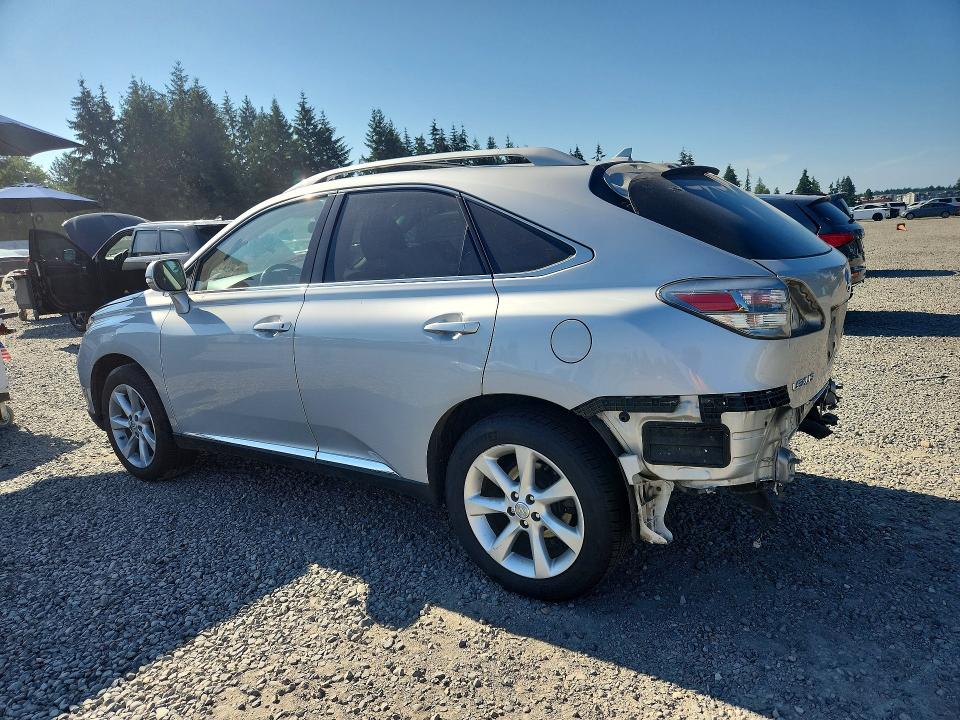 2010 Lexus Rx 350 VIN JTJBK1BA1A2426944 COPART salvage auction — REAR END, WA - BILL OF SALE, sold $4,550 on 2026-07-14 (photo 2)