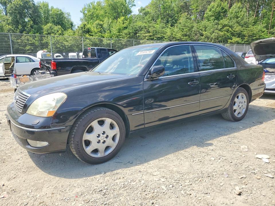 2002 Lexus Ls VIN JTHBN30F020057008 COPART salvage auction — FRONT END, Md - Cert Of Salvage > 75% Damage, sold $775 on 2026-07-17 (photo 1)