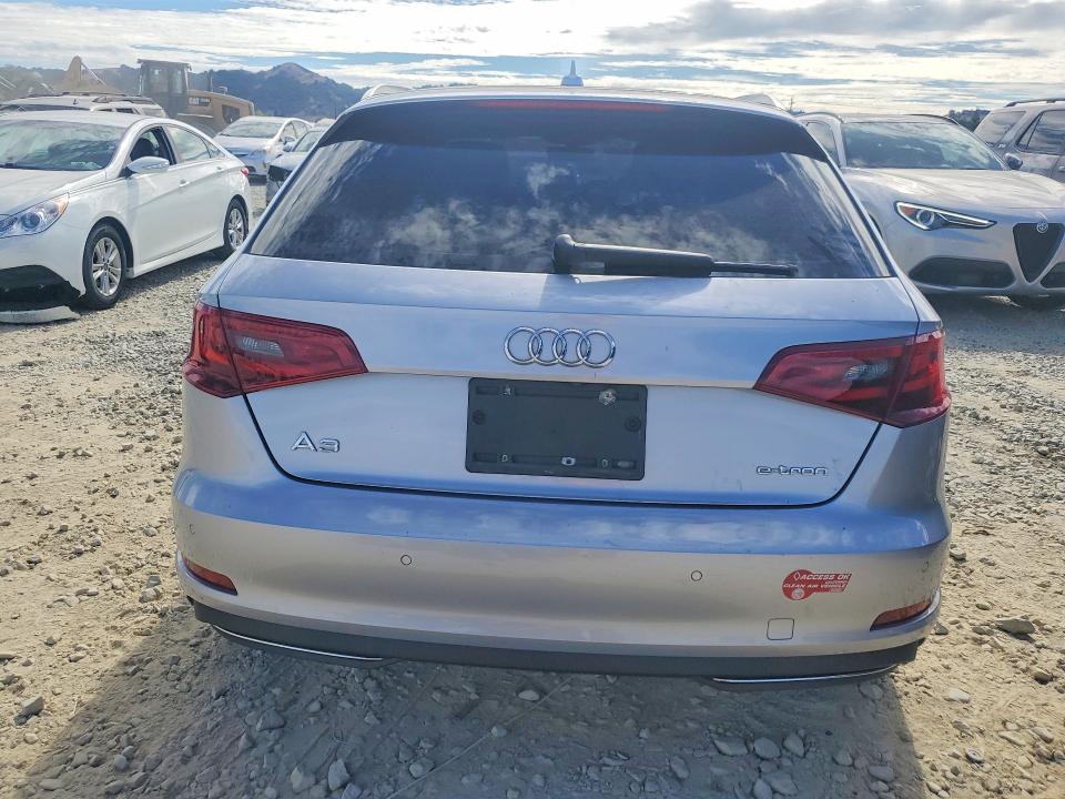 2016 Audi A3 VIN WAUTPBFF3GA107061 COPART salvage auction — FRONT END, CA - SALVAGE CERTIFICATE, sold $100 on 2026-07-28 (photo 6)