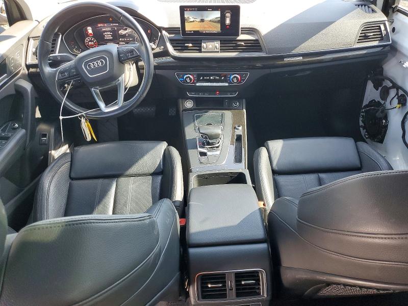 2018 Audi Q5 VIN WA1CNAFY3J2124538 COPART salvage auction — SIDE, Ca - Salvage Certificate, sold $4,900 on 2026-07-24 (photo 8)