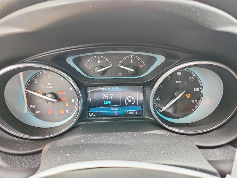2018 Buick Envision VIN LRBFX2SA1JD056528 COPART salvage auction — UNDERCARRIAGE, Ct - Cert Of Title-Salvage, sold $2,350 on 2026-07-31 (photo 9)