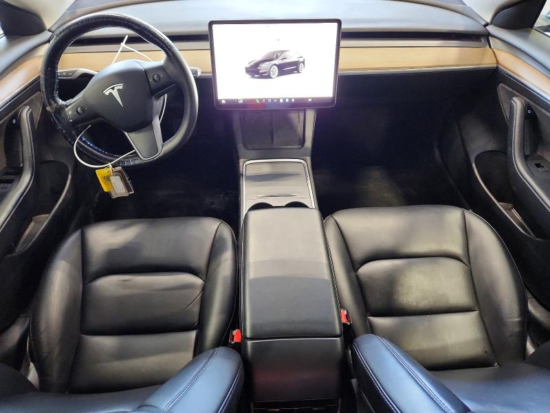 2022 Tesla Model 3 VIN 5YJ3E1EA3NF304034 COPART salvage auction — REAR END, Il - Certificate Of Title, sold $11,000 on 2026-07-22 (photo 8)