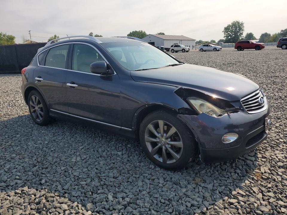 2008 Infiniti Ex35 VIN JNKAJ09F78M353685 COPART salvage auction — FRONT END, Oh - Cert Of Title-Salvage, sold $90 on 2026-07-23 (photo 4)
