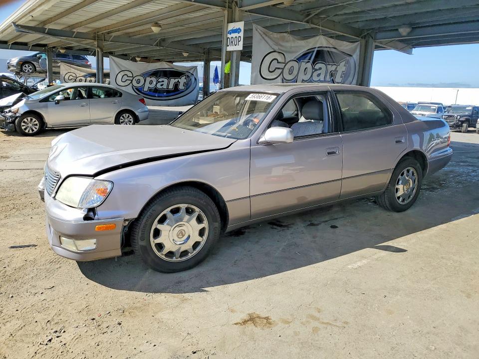 1999 Lexus Ls 400 VIN JT8BH28F4X0156007 COPART salvage auction — FRONT END, Ca - Salvage Certificate, sold $30 on 2026-07-21 (photo 1)