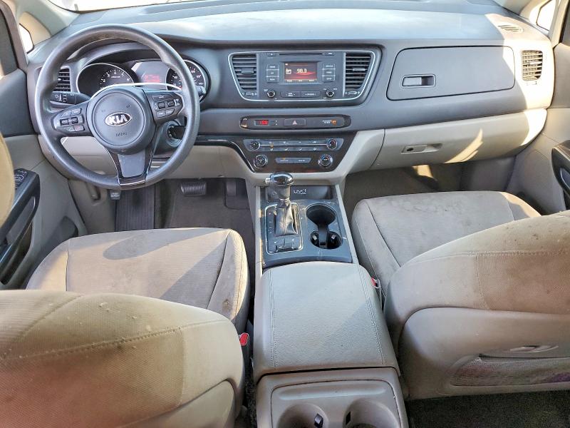 2015 Kia SEDONA VIN KNDMB5C17F6050400 COPART salvage auction — MECHANICAL, Wa - Vehicle Cert Of Ownership-Titl, sold $550 on 2026-07-27 (photo 8)