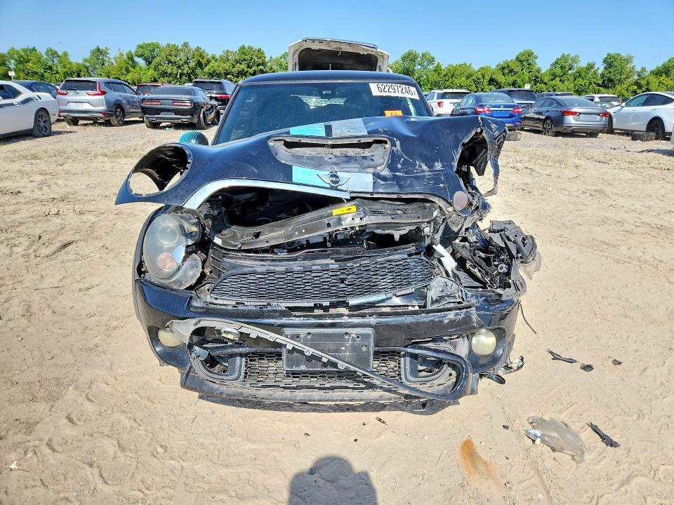 2013 Mini Cooper VIN WMWSV3C50DT389761 COPART salvage auction — REAR END, Tx - Salvage Vehicle Title, sold $450 on 2026-08-14 (photo 5)