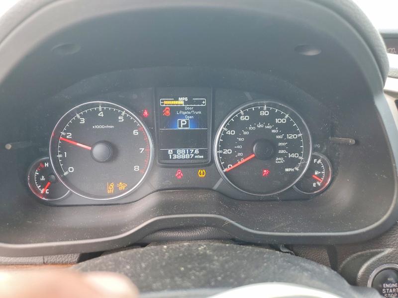 2014 Subaru Outback VIN 4S4BRCPC3E3292857 COPART salvage auction — MINOR DENT/SCRATCHES, Tn - Certificate Of Title (P), sold $3,800 on 2026-07-23 (photo 9)