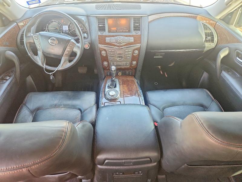 2018 Nissan Armada VIN JN8AY2ND0J9056316 COPART salvage auction — MECHANICAL, TX - CERTIFICATE OF TITLE, sold $4,050 on 2026-07-20 (photo 8)