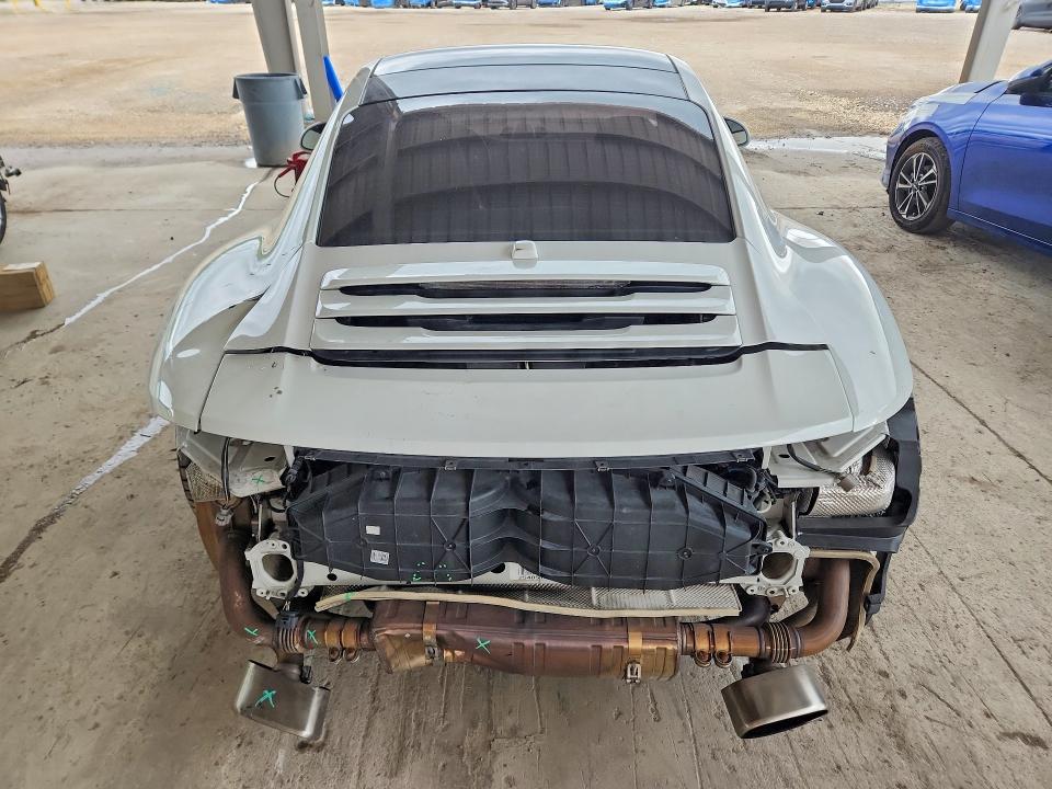 2014 Porsche 911 VIN WP0AA2A94ES106313 COPART salvage auction — REAR END, Fl - Cert Of Ttl-Rebuilt&Slvg Rbld, sold $40,000 on 2026-08-19 (photo 6)