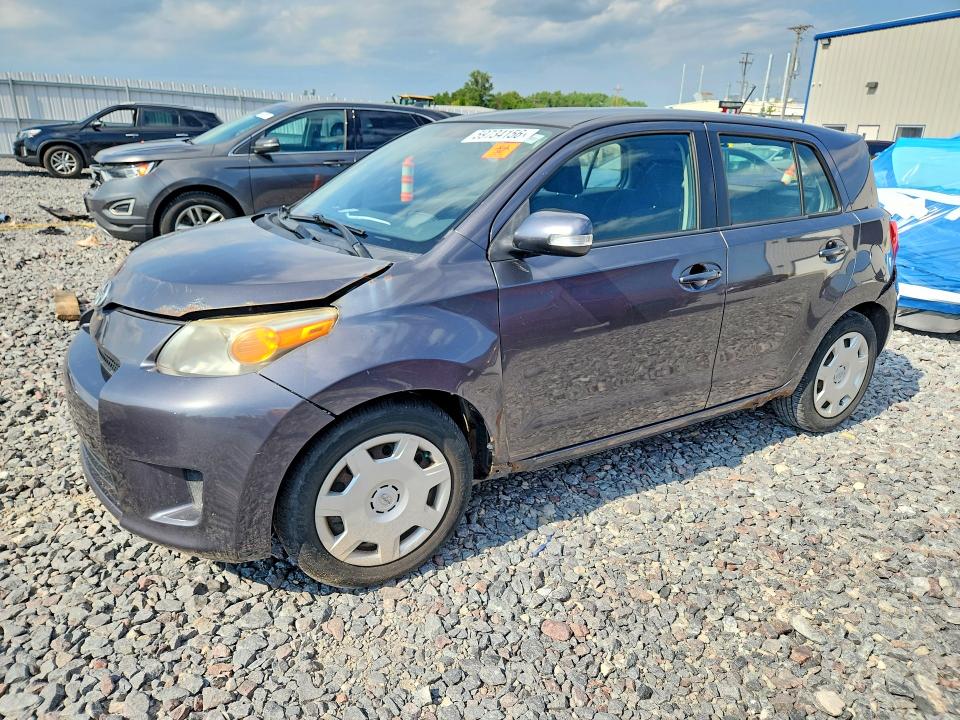 2010 Scion Xd VIN JTKKU4B40AJ055573 COPART salvage auction — REAR END, WI - CERT OF TITLE-REBUILT SALVAGE, sold $525 on 2026-07-27 (photo 1)