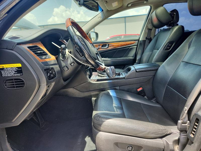 2014 Hyundai Equus VIN KMHGH4JH4EU074231 COPART salvage auction — REAR END, FL - CERT OF TITLE SLVG REBUILDABLE, sold $1,200 on 2026-07-20 (photo 7)