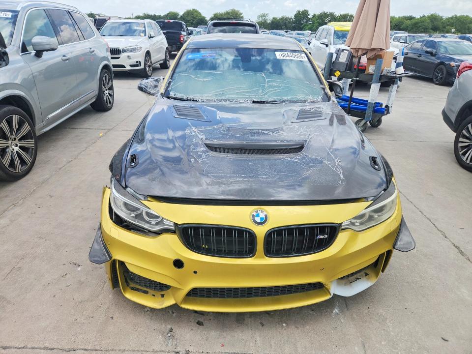 2017 BMW M3 VIN WBS8M9C58H5G42141 COPART salvage auction — MINOR DENT/SCRATCHES, Tx - Certificate Of Title (P), sold $18,000 on 2026-07-28 (photo 5)