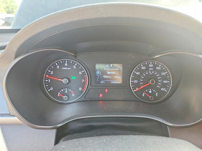2016 Kia Optima VIN 5XXGT4L37GG052267 COPART salvage auction — FRONT END, Ga - Certificate Of Title, sold $125 on 2026-07-28 (photo 9)