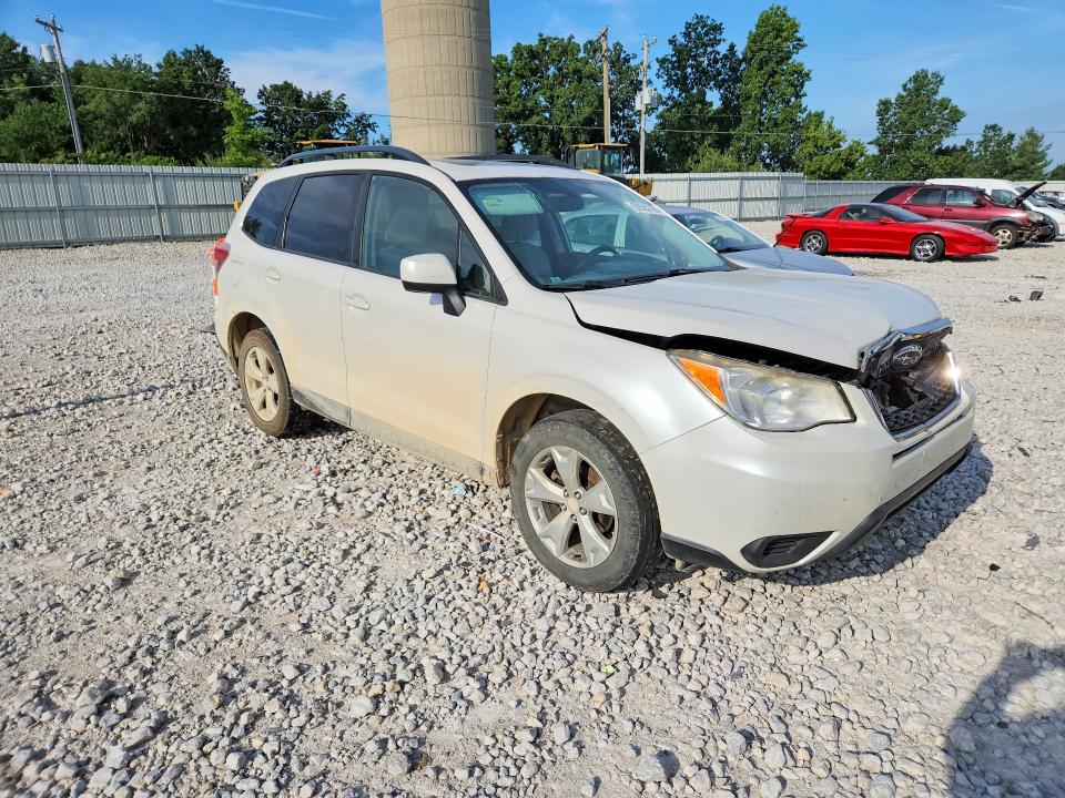 2014 Subaru Forester VIN JF2SJAEC3EH416083 COPART salvage auction — FRONT END, Mi - Certificate Of Title, sold $175 on 2026-07-23 (photo 4)