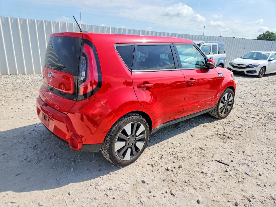 2015 Kia Soul VIN KNDJX3A58F7757367 COPART salvage auction — FRONT END, Oh - Cert Of Title-Salvage, sold $1,200 on 2026-07-24 (photo 3)