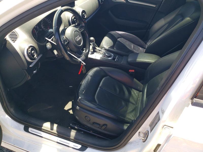 2016 Audi A3 VIN WAUA7GFF9G1071123 COPART salvage auction — FRONT END, Ca - Salvage Certificate, sold $1,950 on 2026-07-17 (photo 7)